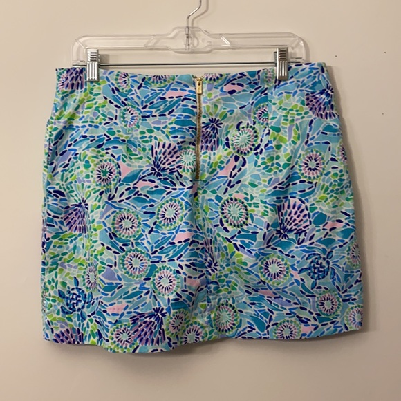 Lilly Pulitzer Marigold Skort in Open Water - Picture 8 of 12